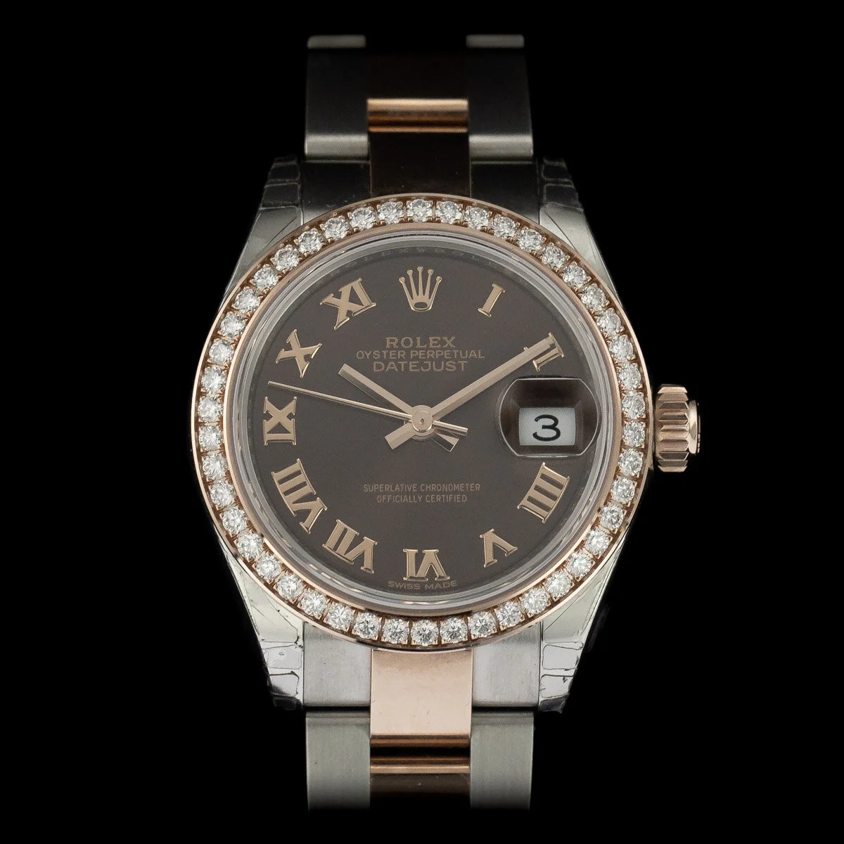 Rolex Lady-Datejust 28 ref 279381RBR steel &amp; rose gold 2019 full set