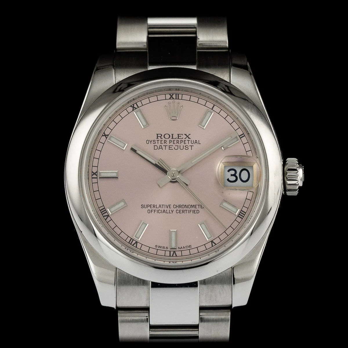 Rolex Lady-Datejust 31 ref 178240 pink dial full set 2016 uk watch