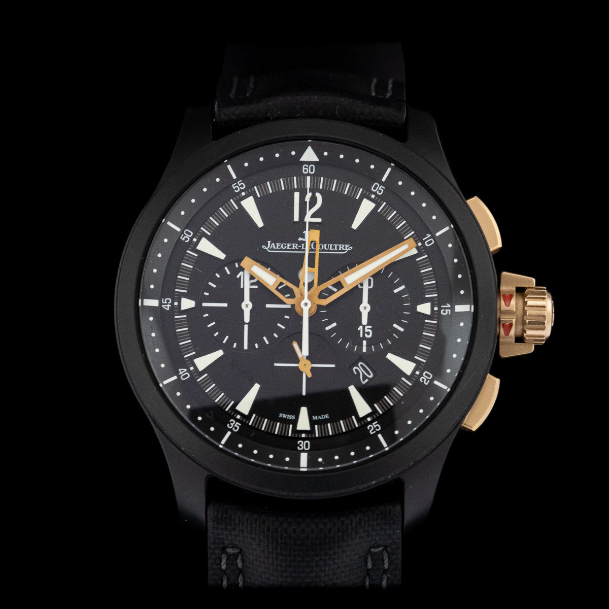 Jaeger-LeCoultre Master Compressor Chronograph Ceramic 205L570 full set