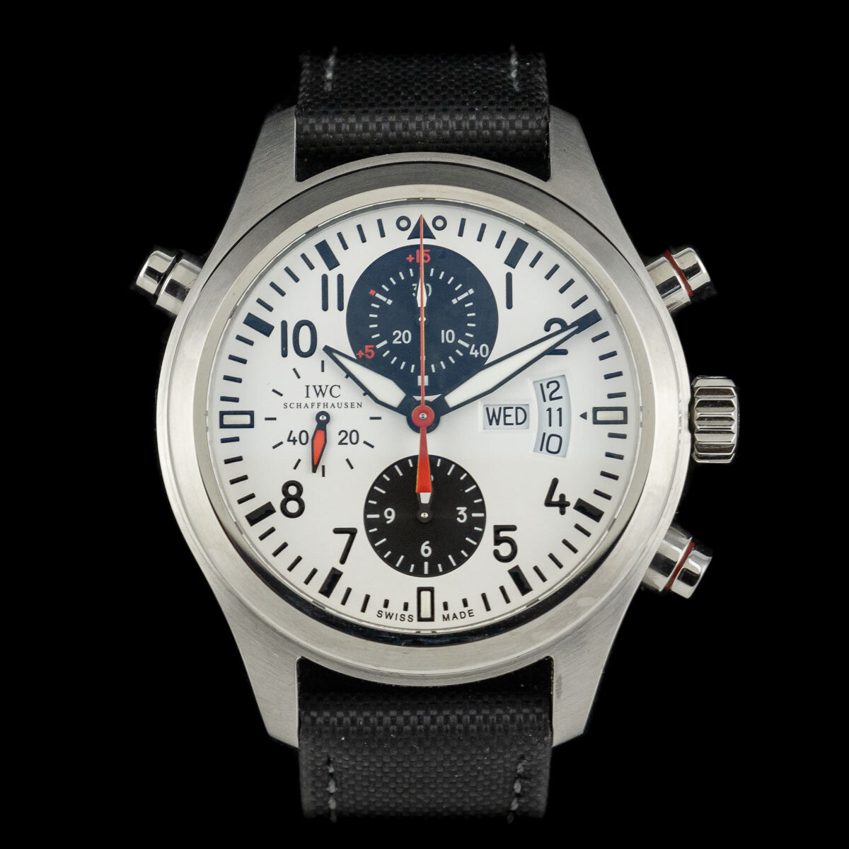 IWC Pilots Double Chrono IW371803 full set UNWORN 2011