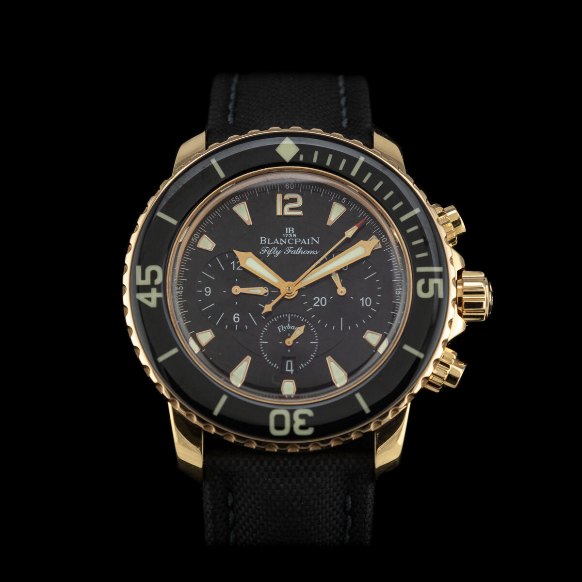 Blancpain Fifty Fathoms Flyback Chronograph 5085F-3630-52A full set 2010