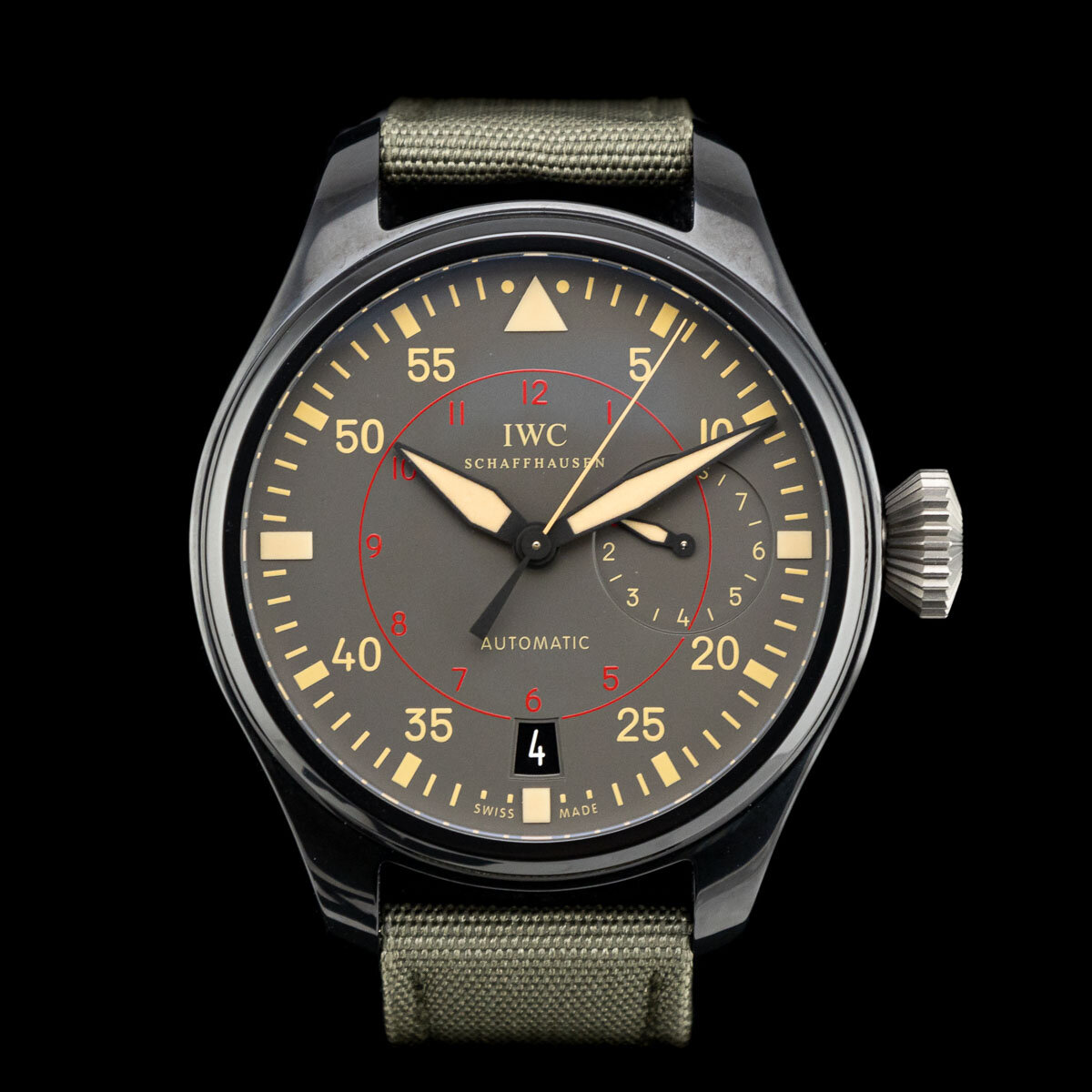 IWC Big Pilots Top Gun IW501902 Anthracite dial 2012 UNWORN