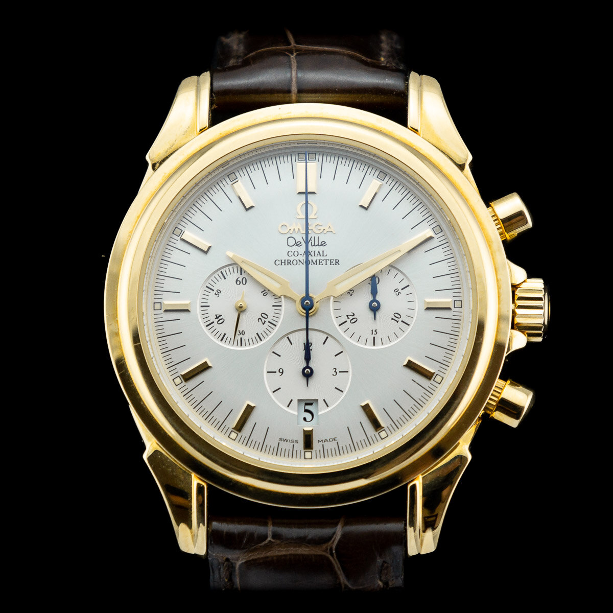 Omega DeVille Co Axial Chronograph 4641.30.32 full set