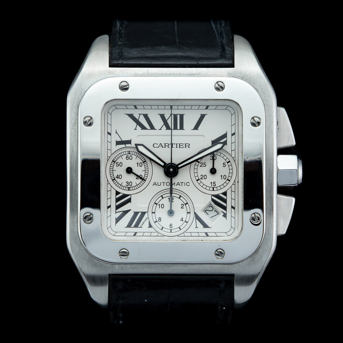 Regal Time — Cartier Santos 100 W20131Y1 Rose Gold full set