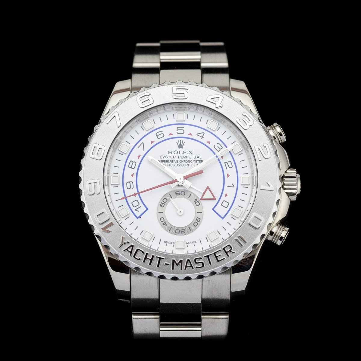 Rolex Yacht-Master II ref 116689 white gold full set 2009.