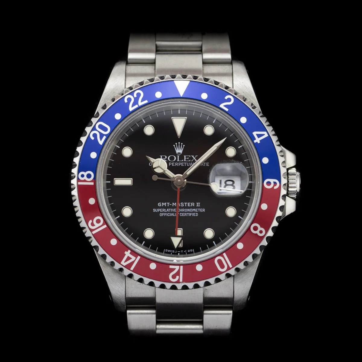 Rolex GMT Master II Pepsi 16710 watch only 1996.