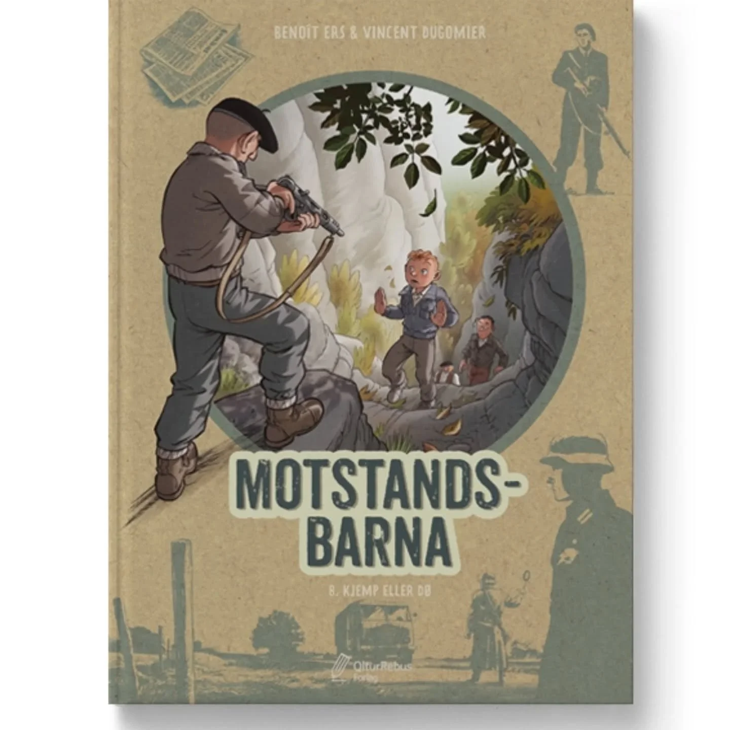 MOTSTANDSBARNA fortsetter &aring; sette livet p&aring; spill - og i bind 8 tar de den st&oslash;rste risikoen av dem alle: 
&aring; v&aring;ge &aring; stole p&aring; andre.
KJEMP ELLER D&Oslash; - ute i dag📚🗯

#motstand #motstandsbarna8 #motstandsb