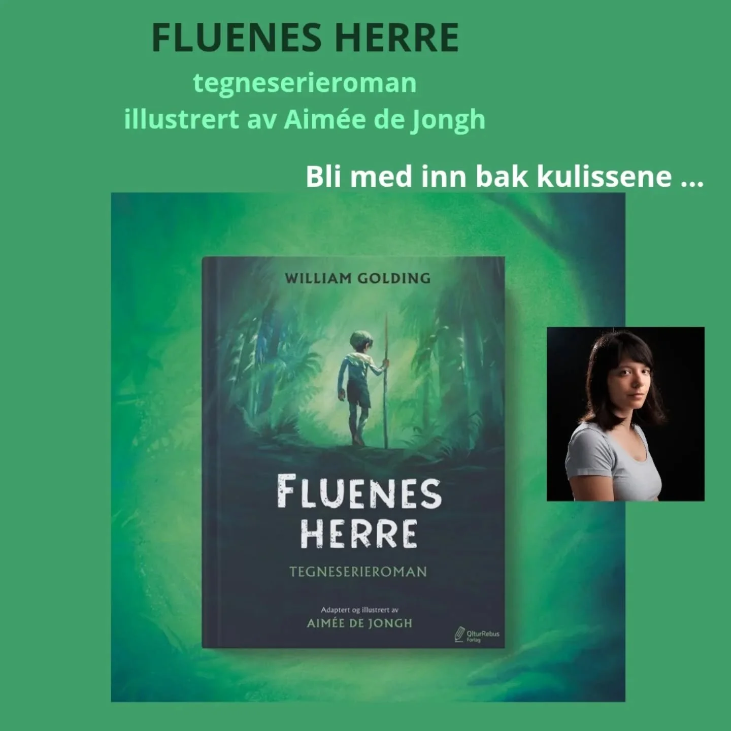 I forbindelse med at tegneserieromanen  Lord of the Flies kommer ut i USA hos Penguin Classics ( ett &aring;r etter utgivelsen p&aring; norsk) tar vi en liten tur bak kulissene for &aring; se hvordan denne boken ble til.
#fluenesherre #b&oslash;kerti