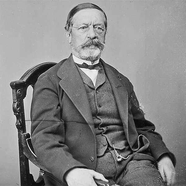J.H.B. Latrobe by Matthew Brady, c.1860-1865. NARA