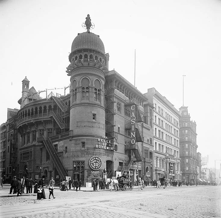 The Casino Theatre. Date Unknown. Source: Library of Congress. 
