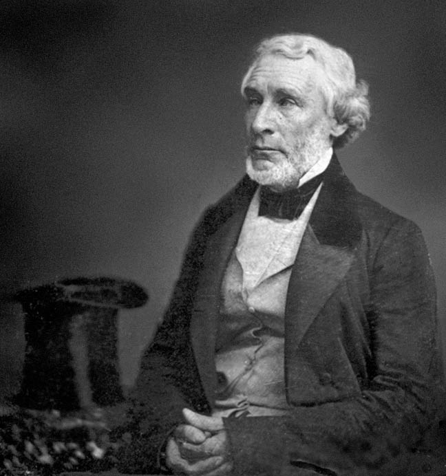 James Gordon Bennett, Sr., founder and publisher of the New York Herald . 