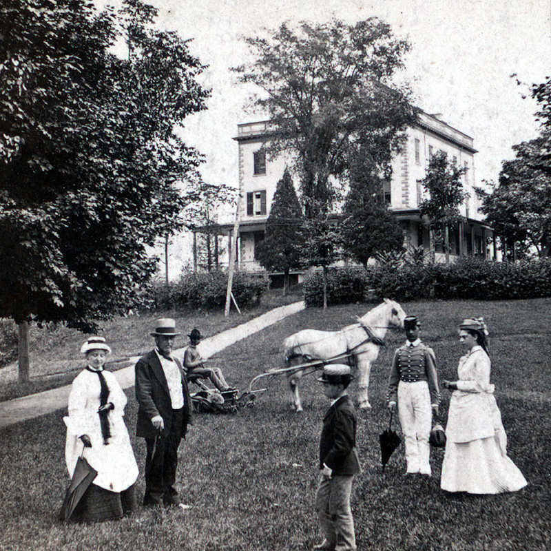 A photo of the West Point Hotel later in the 19th Century. Source: NY Public Library