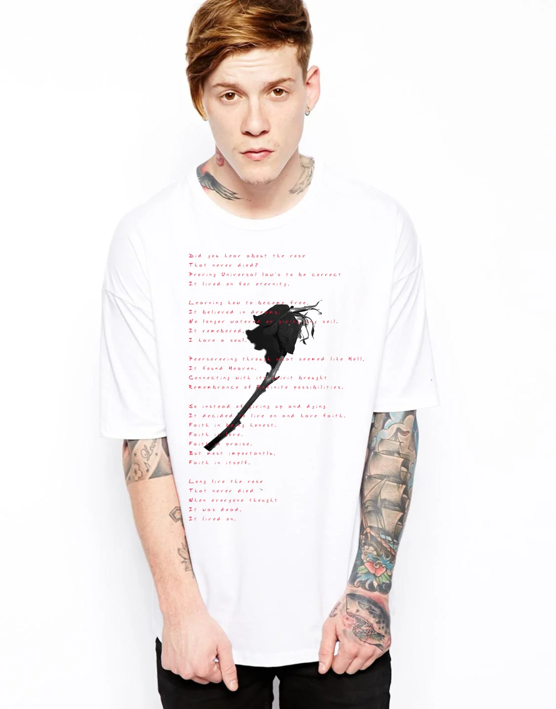 The Rose Tall Tee Unisex