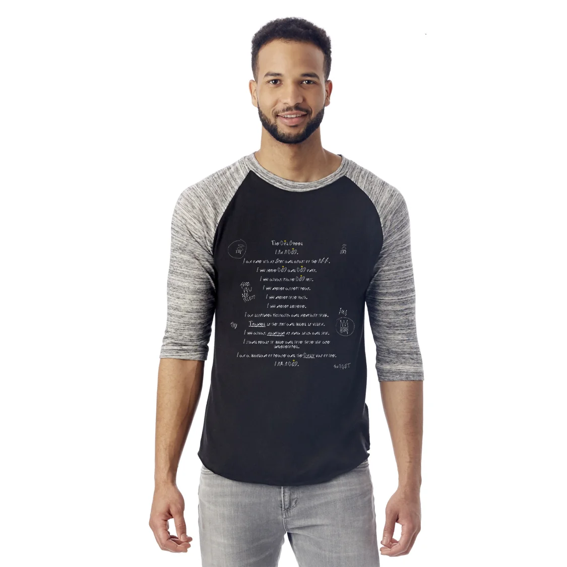 The GOD Creed Baseball Raglan Unisex