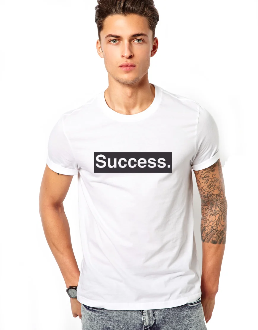 Men Success Tee: May the Light Be With You