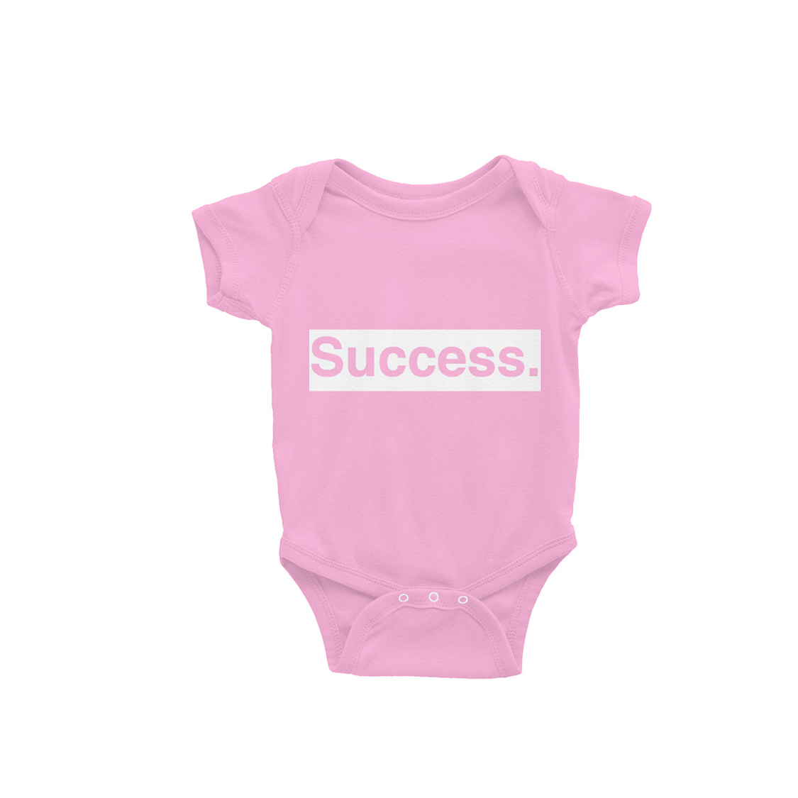 Infant Baby Rib Bodysuit Pink.jpg