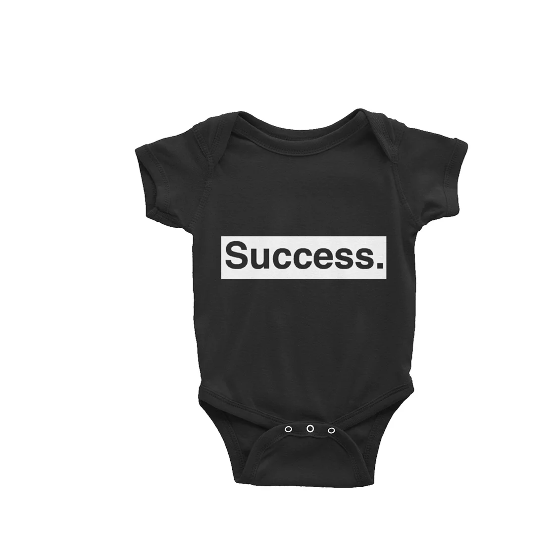 Infant Baby Rib Bodysuit Black.jpg