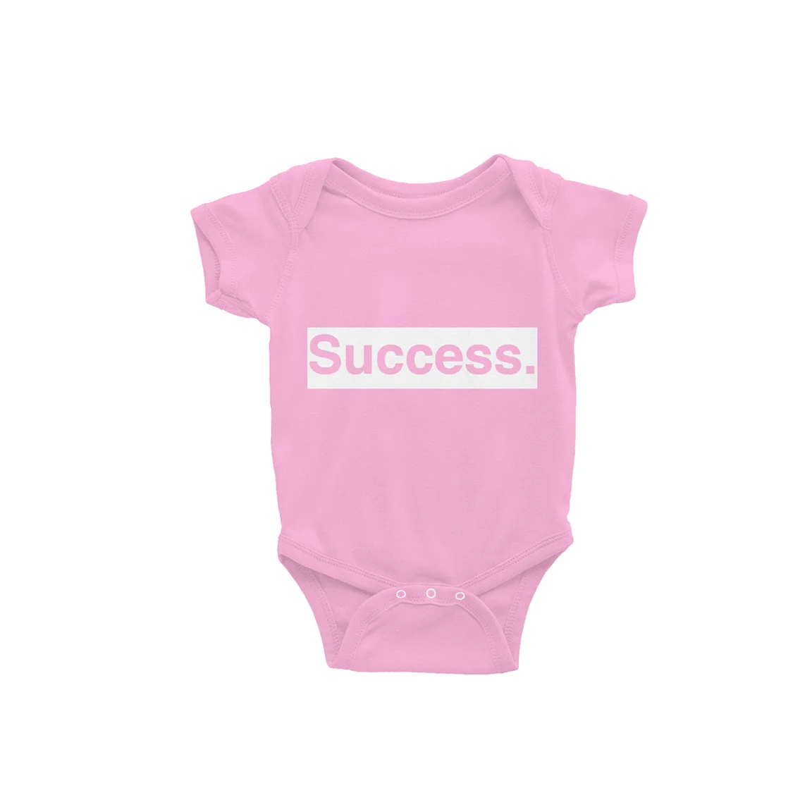 Infant Baby Rib Bodysuit Pink.jpg