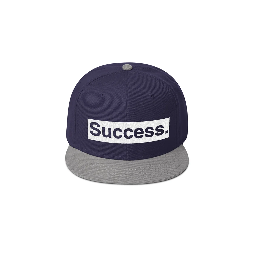 Wool Blend Snapback (GryNvyNvy).jpg