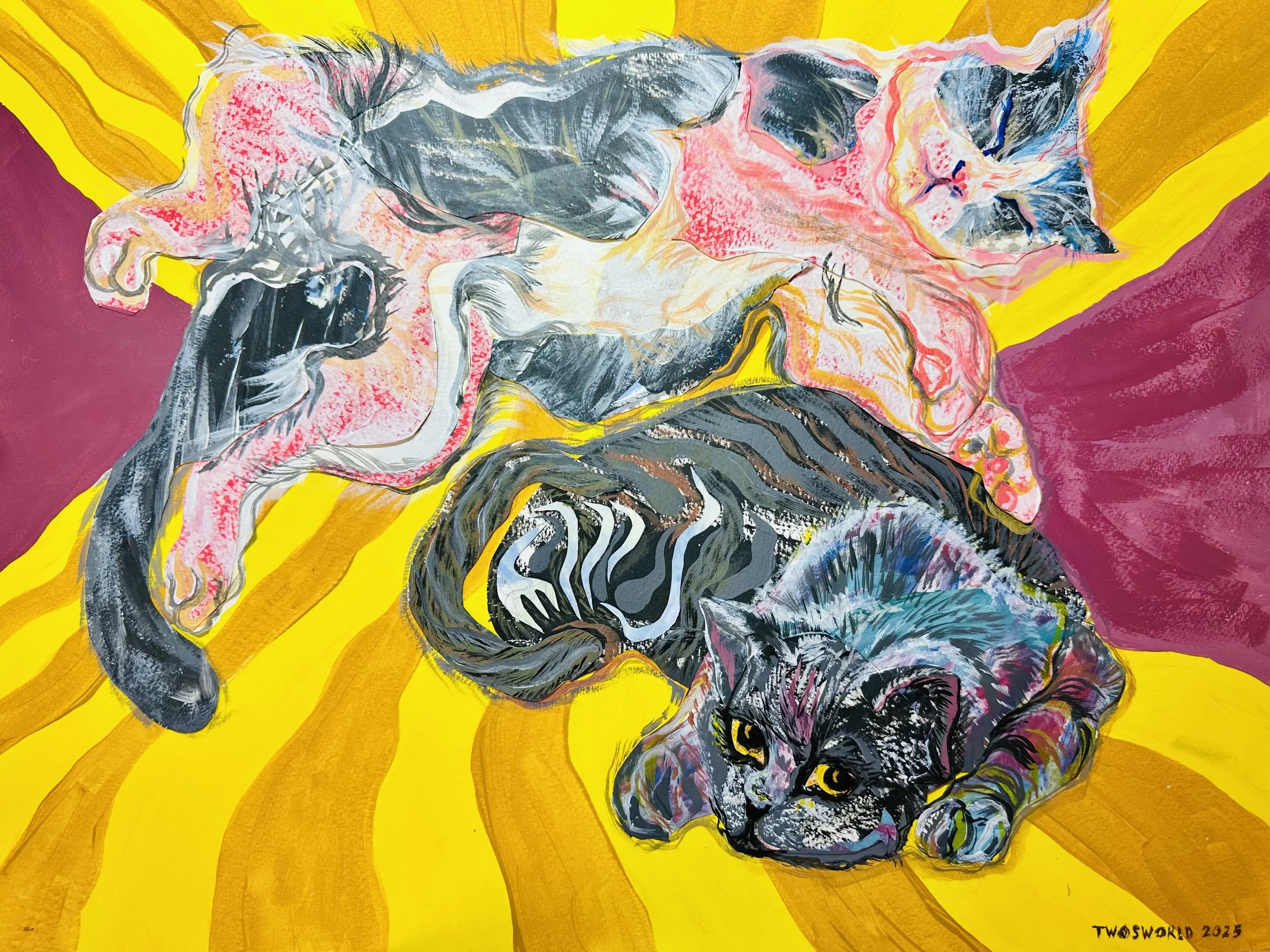  Illustration created for H3Q Miki Bakery in Hanoi, 2025 