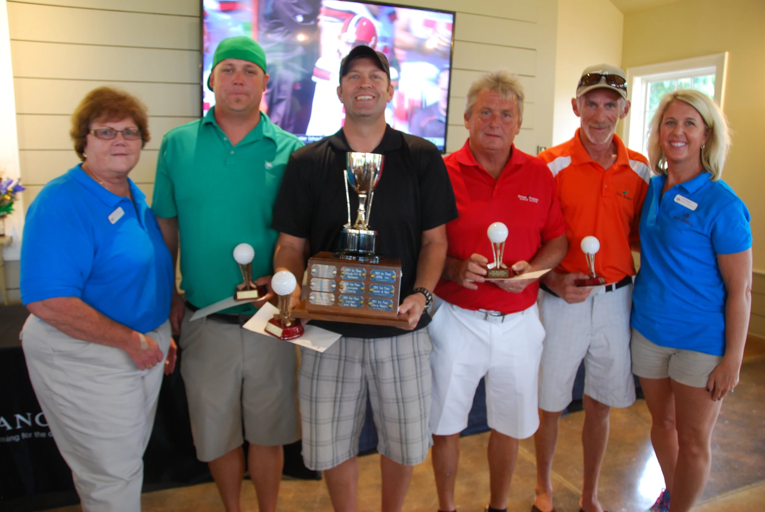 Last year's winning team at our Carolina Classic golf tournament!