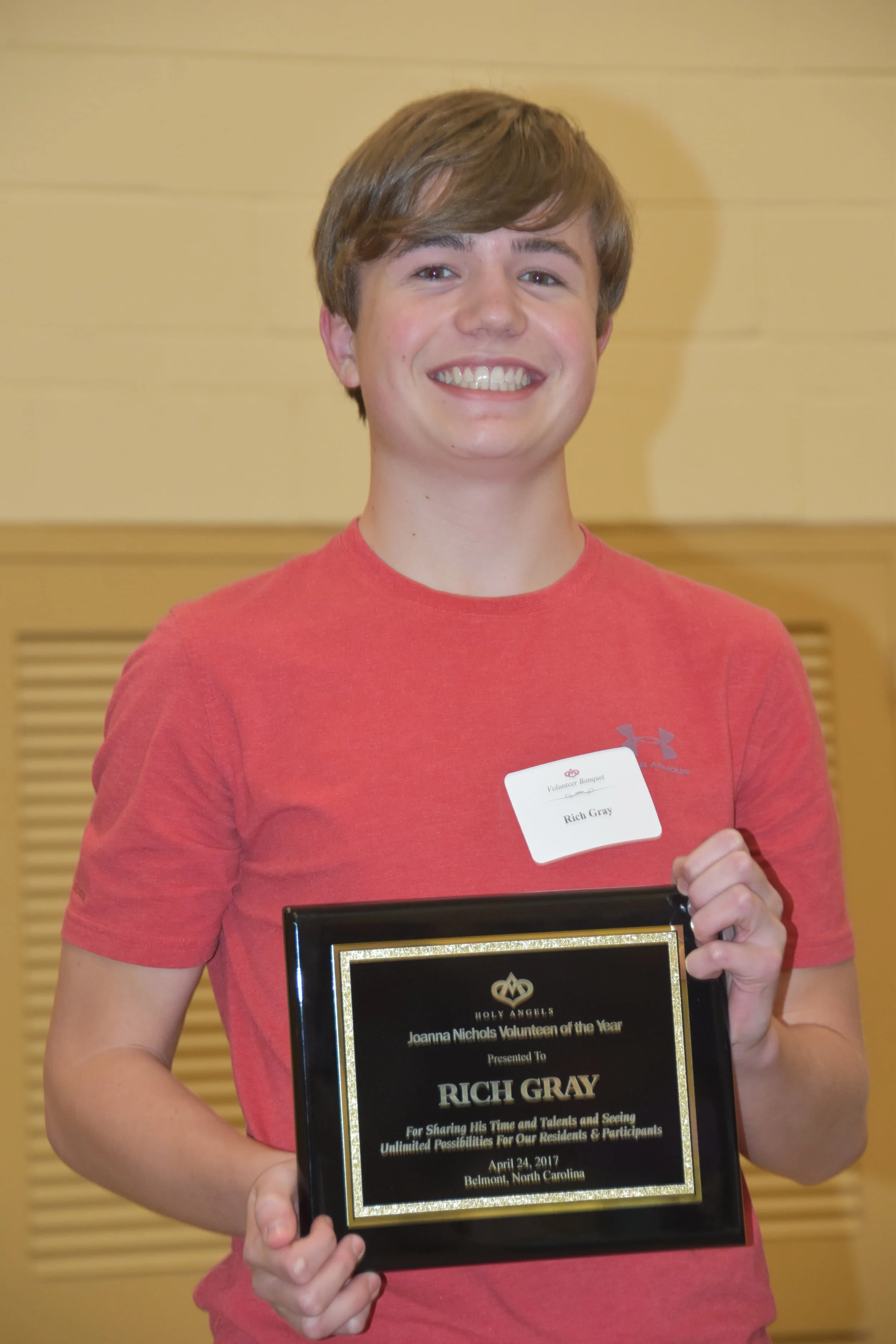 2017 JOANNA NICHOLS – VOLUNTEEN OF THE YEAR