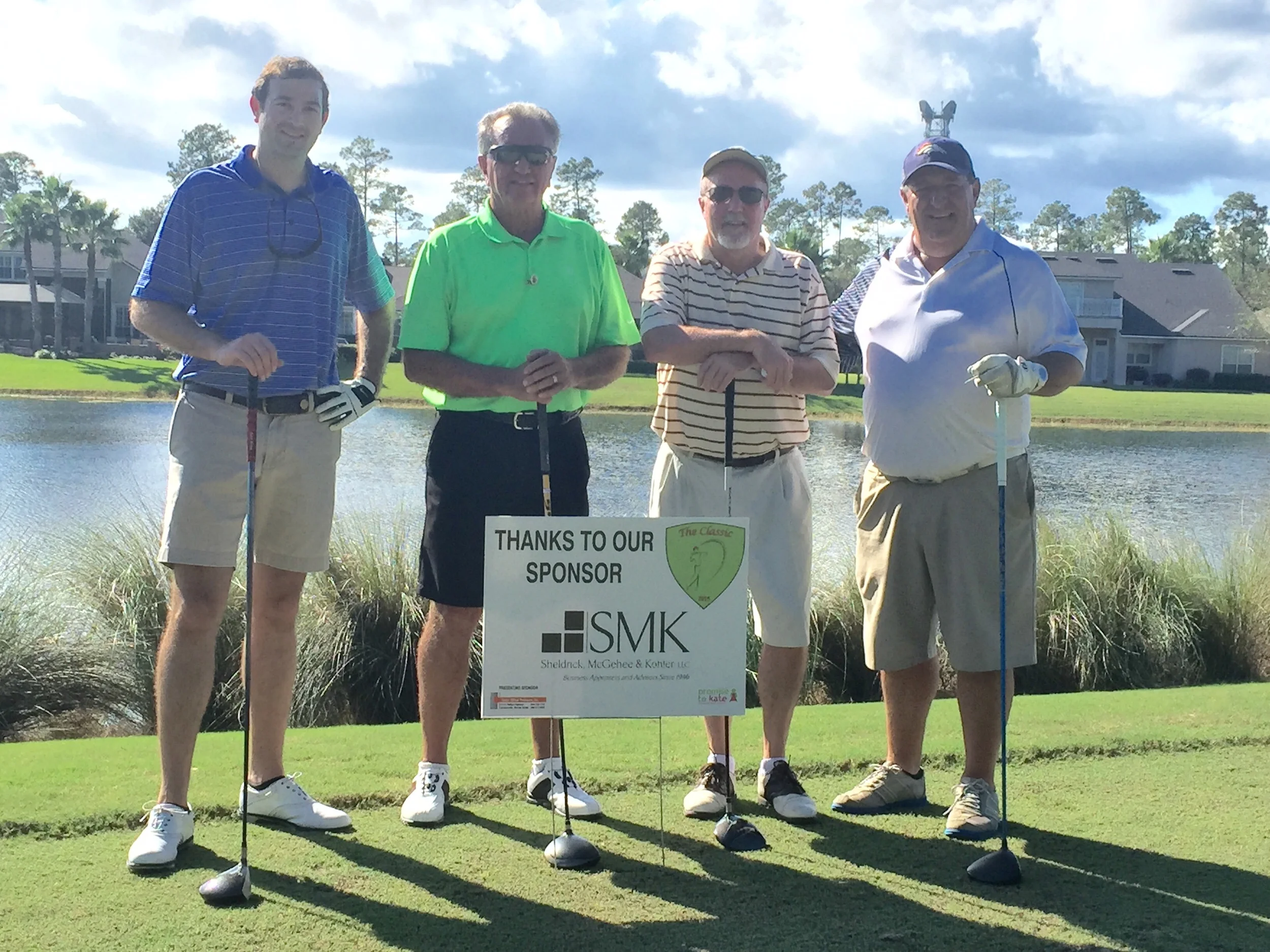 Representatives from Sheldrick, McGehee & Kohler, LLC, 2015 Tournament Sponsors