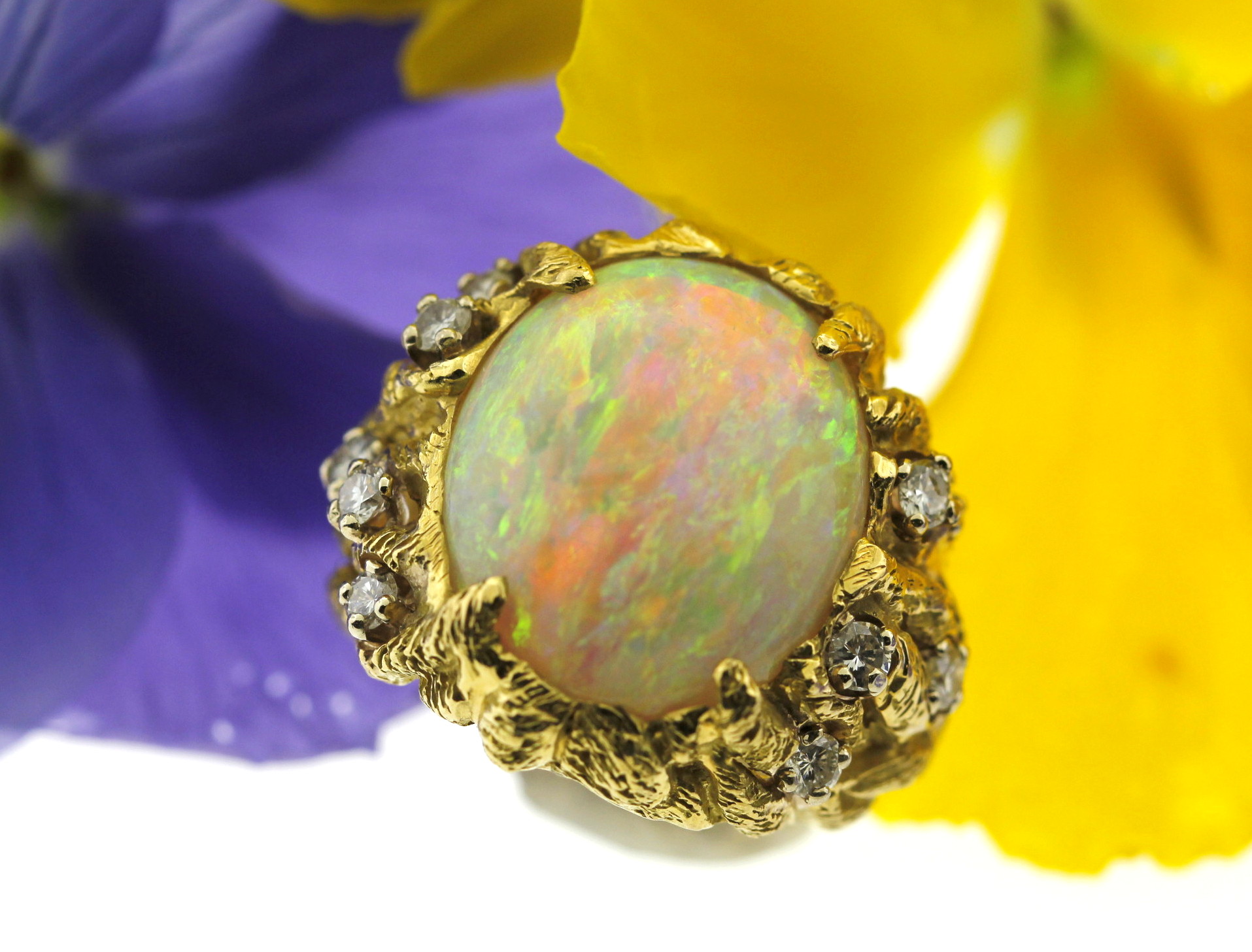 Vintage Opal ring in Huffords Estate Collection - available for purchase