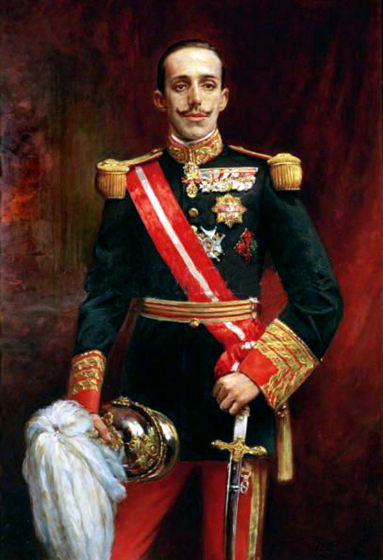 Spanish King Alfonozo XII - Photo from http://madmonarchist.blogspot.com