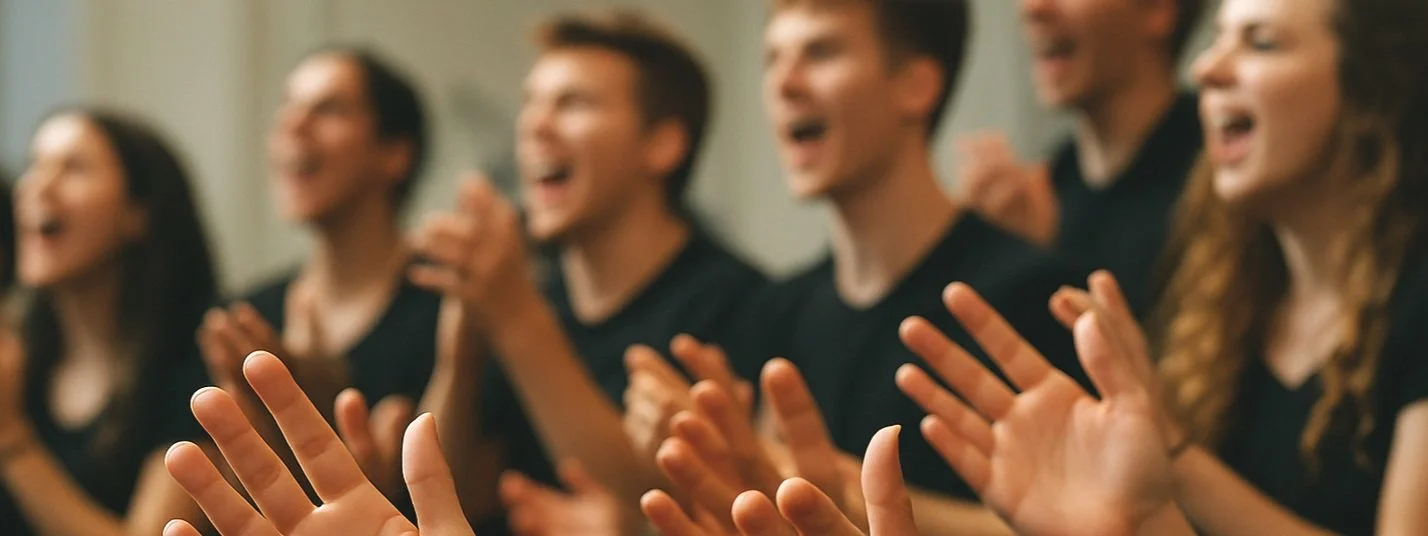 20250613_1010_Energetic Choir Clapping_simple_compose_01jxm5cxhnft4atj1tf0s1pa5y.jpg