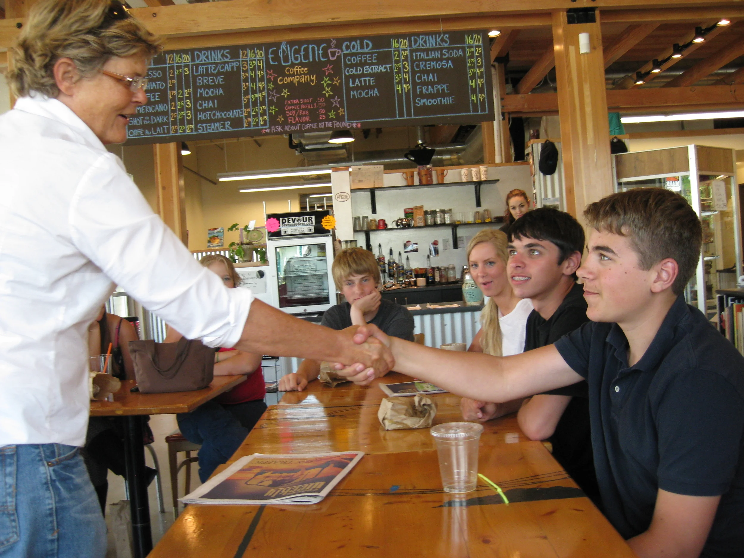 Interviewing Skills Session because getting the job is about more than just making an excellent drink!