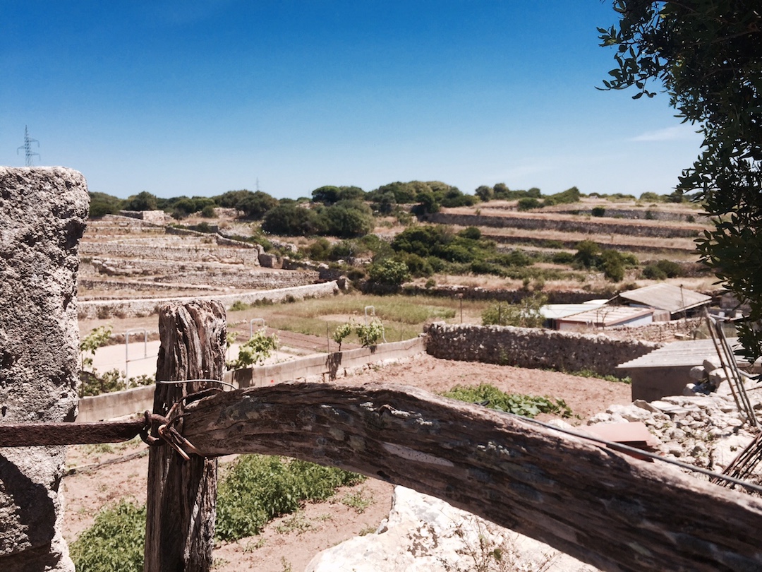 The countryside of Menorca