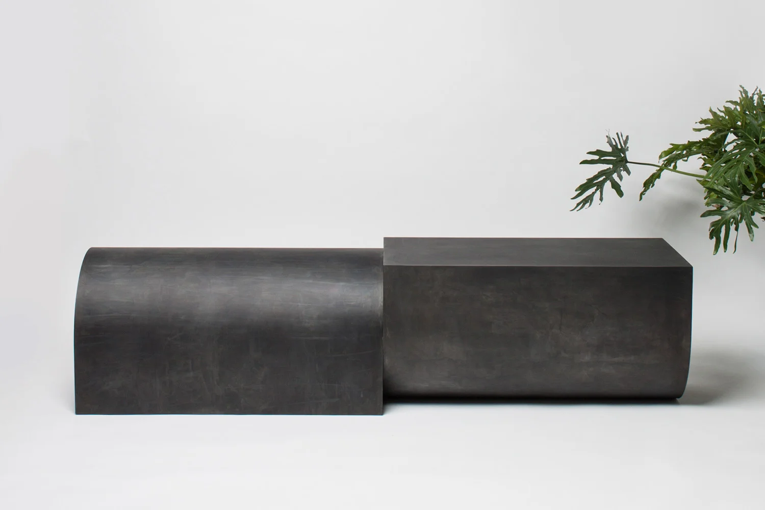 U Bench - Blackened Steel — Christopher Stuart