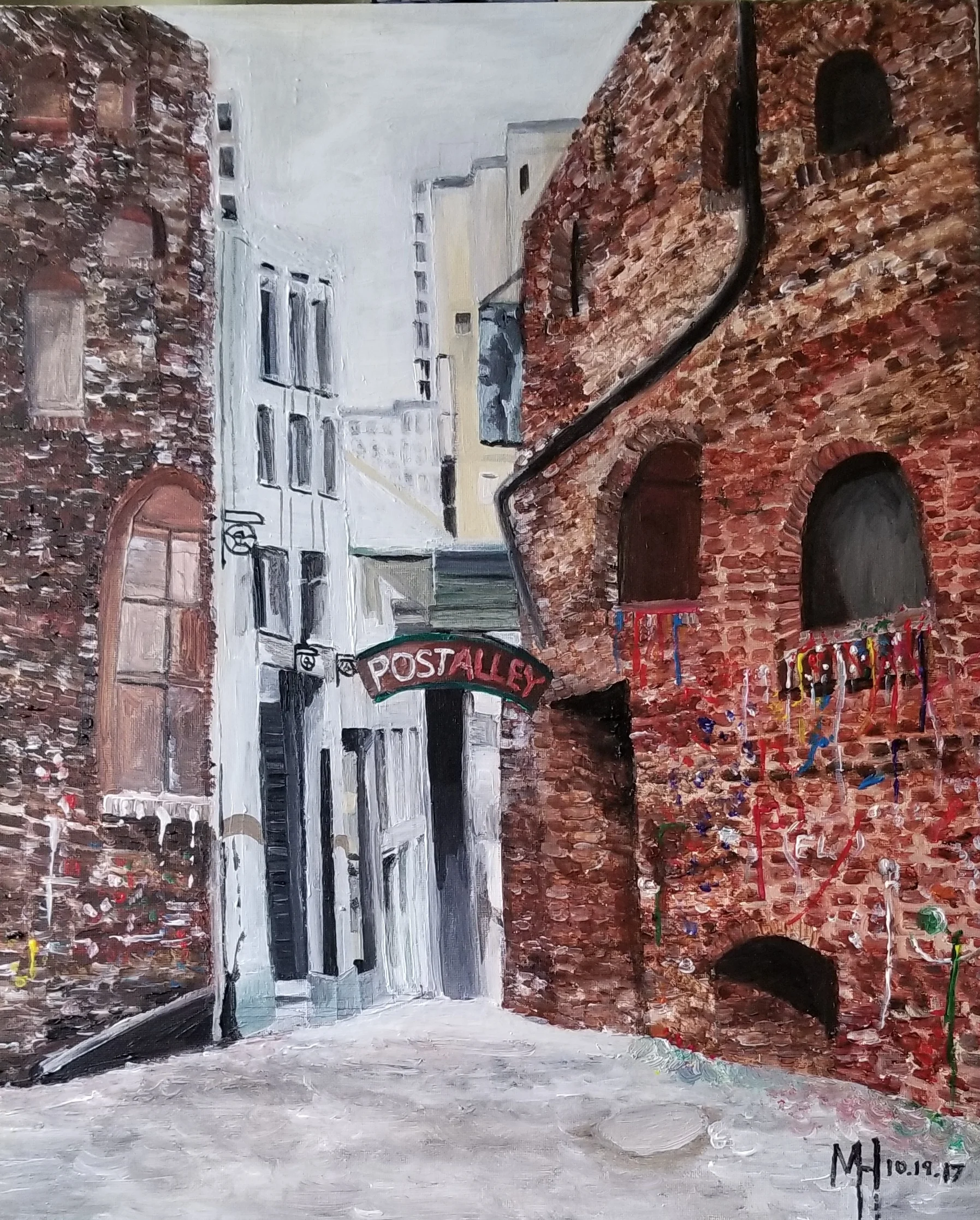 The Post Alley/Gum Wall