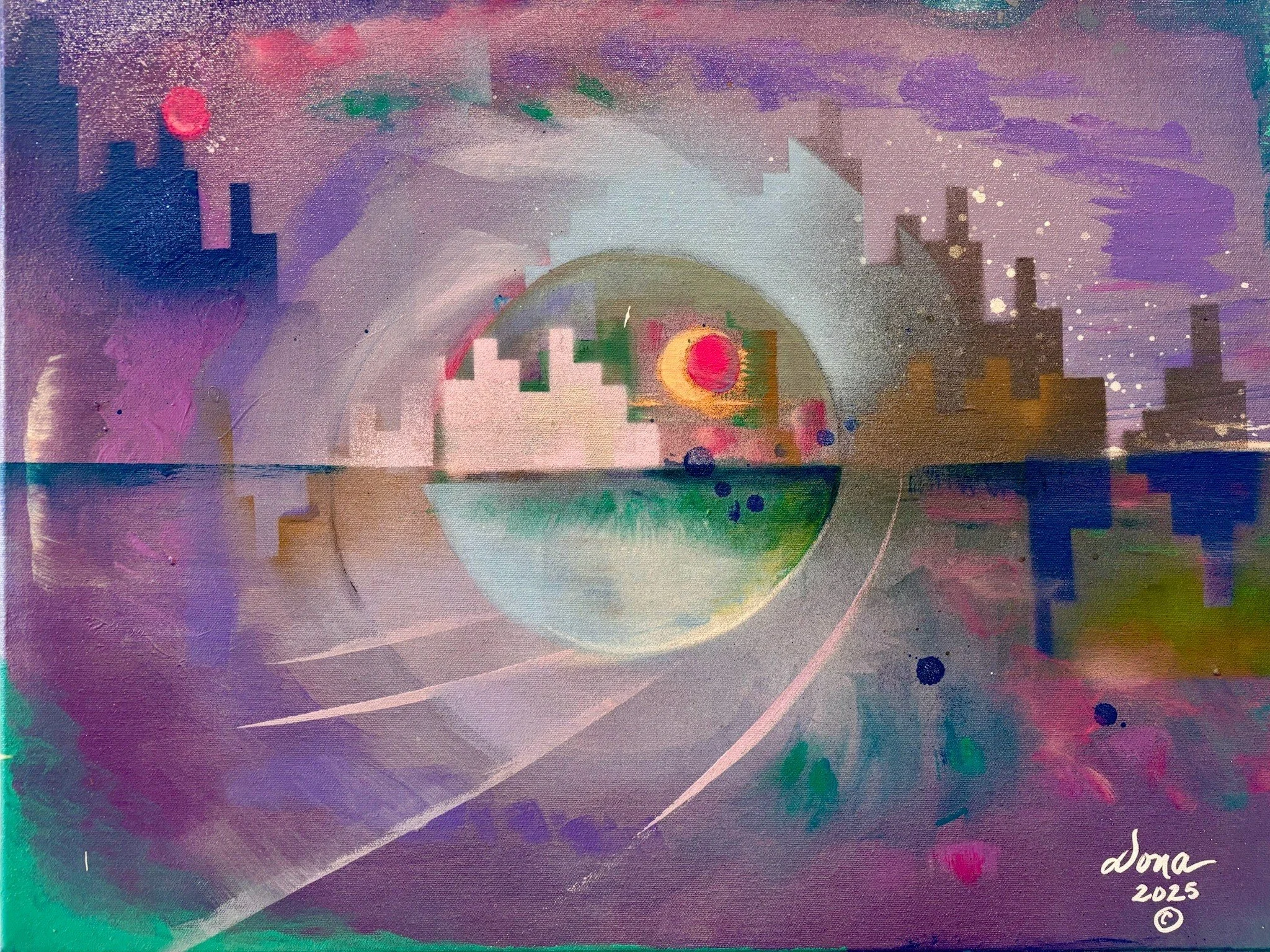 City Eyewall - Plastic City Series