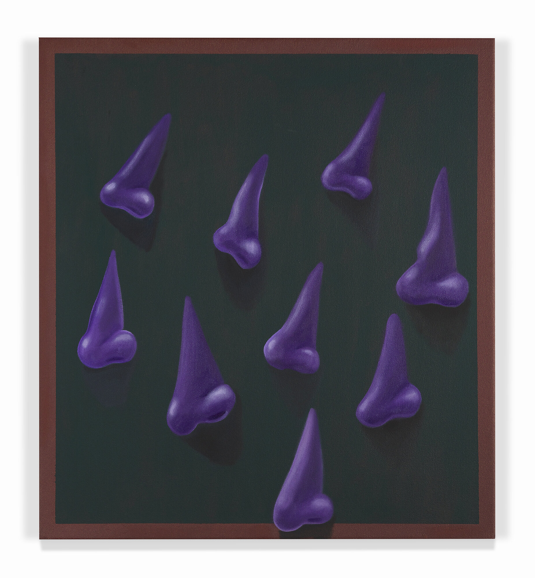  Untitled (Violet Noses), 2018