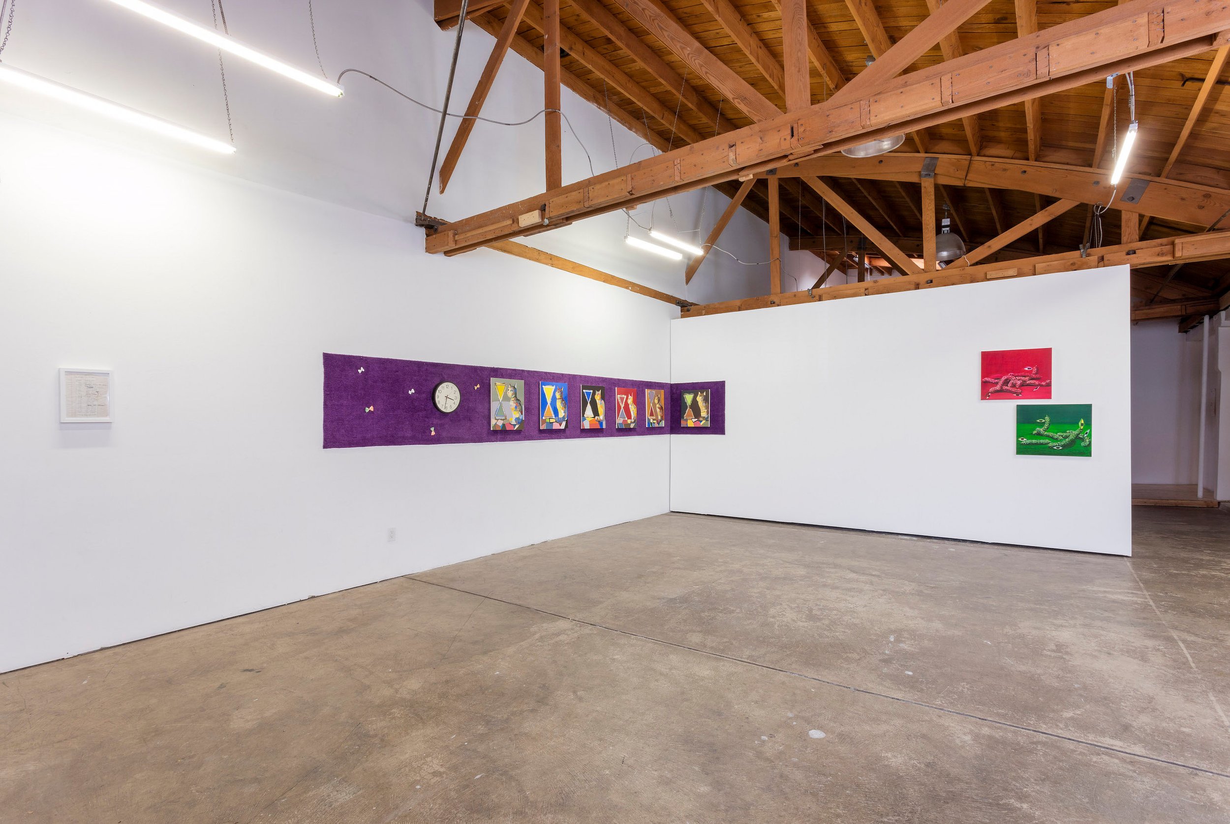 Installation View at Joan, Los Angeles 