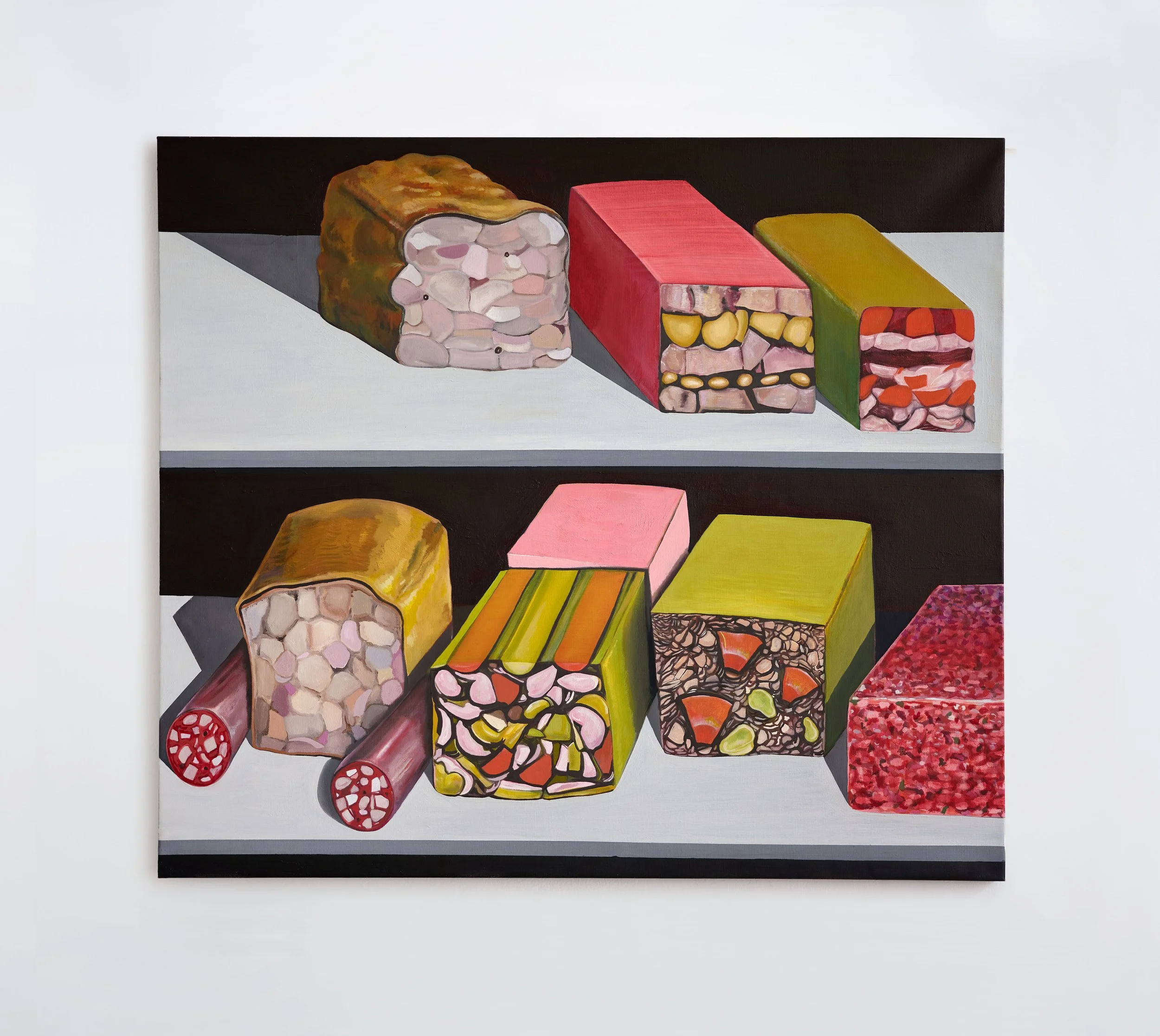  Oil on linen  (35 by 40 in.)  (studio) 