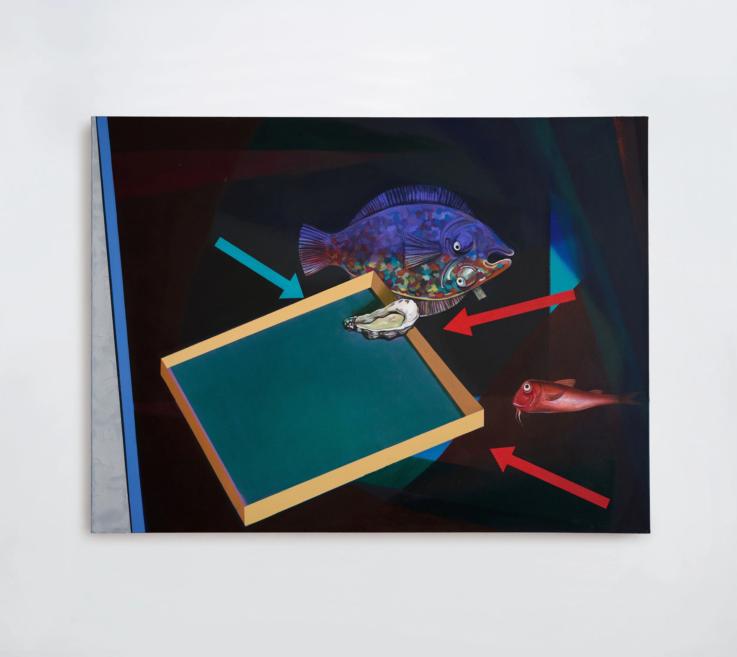  Oil on canvas  (30 by 40 in.)  (studio) 