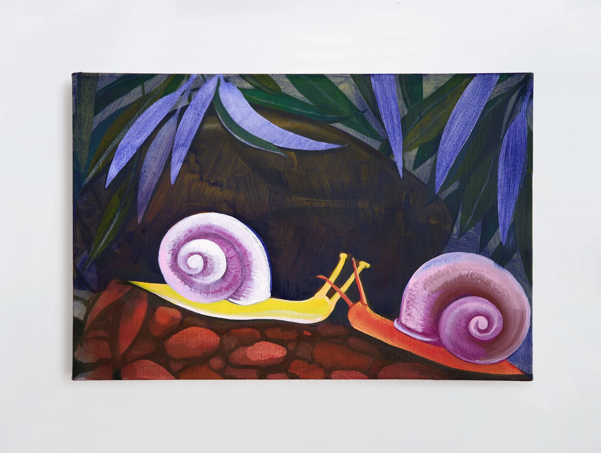  OIl on linen  (12 by 18 in.)  (studio) 