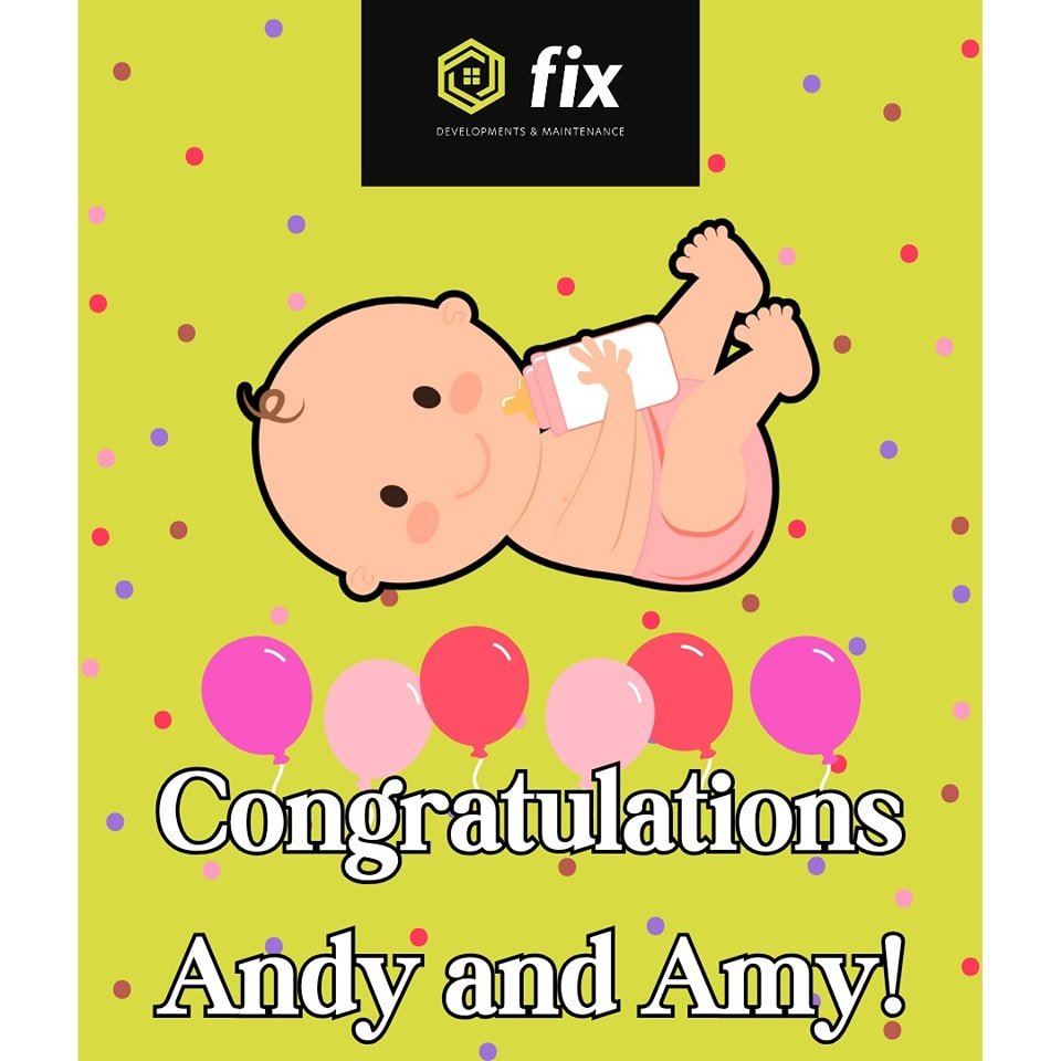 𝐂𝐨𝐧𝐠𝐫𝐚𝐭𝐮𝐥𝐚𝐭𝐢𝐨𝐧𝐬, 𝐀𝐧𝐝𝐲 𝐚𝐧𝐝 𝐀𝐦𝐲!🎉😁

Some fantastic news this past week for one of our team, as Andy and his partner Amy welcomed their baby girl to the world 👶🏻🍼

Congrats guys and best wishes to you all!😄🙌🏻