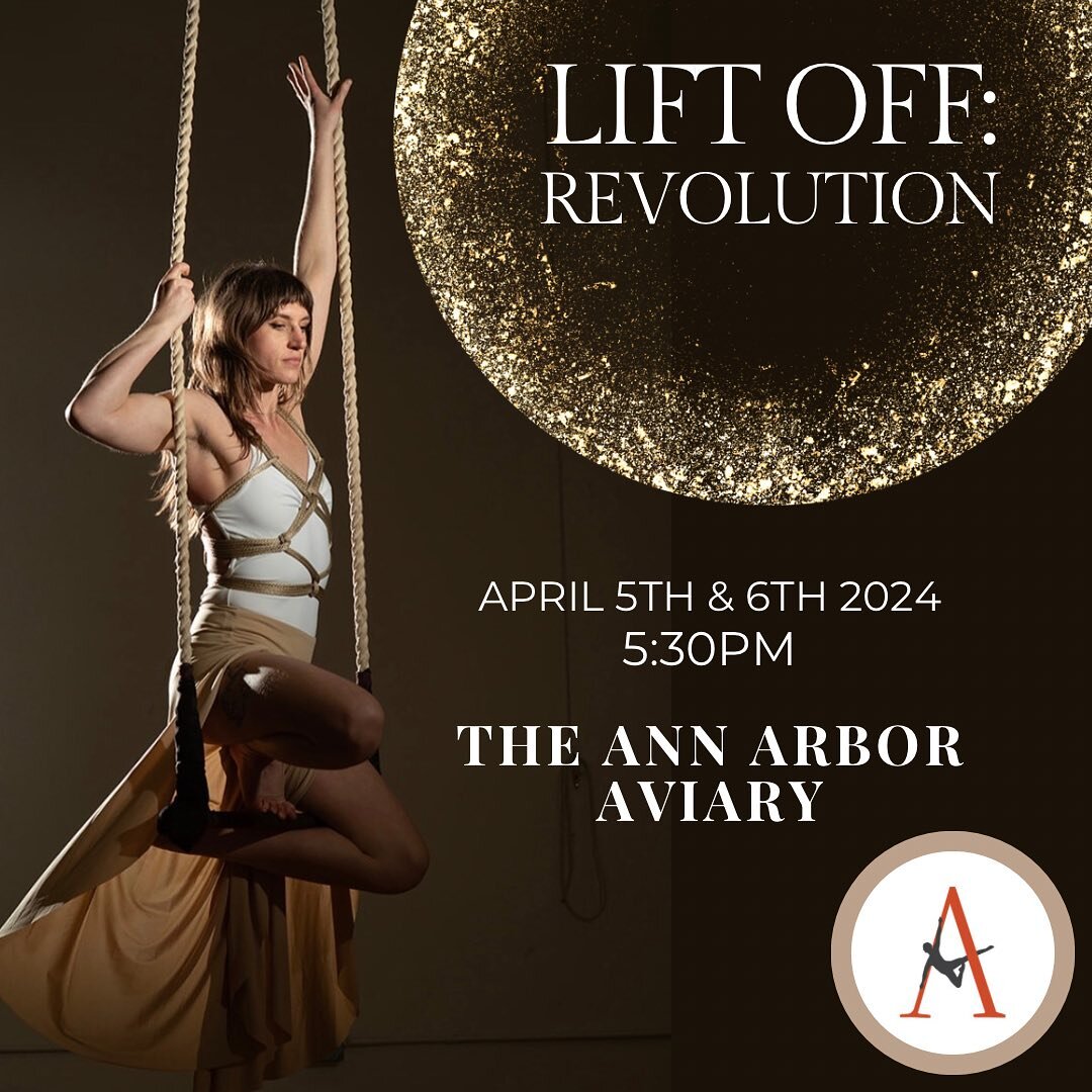 Ticket sales are flying! So we added another show time! Join us on Friday, April 5th and/or Saturday April 6th for LIFT OFF: REVOLUTION! 🎪