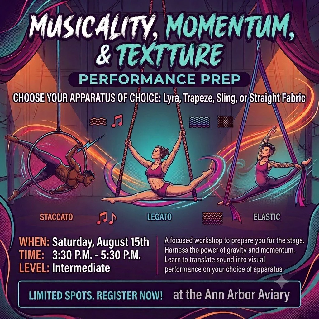 Musicality, Momentum, and Texture: Performance Prep Workshop