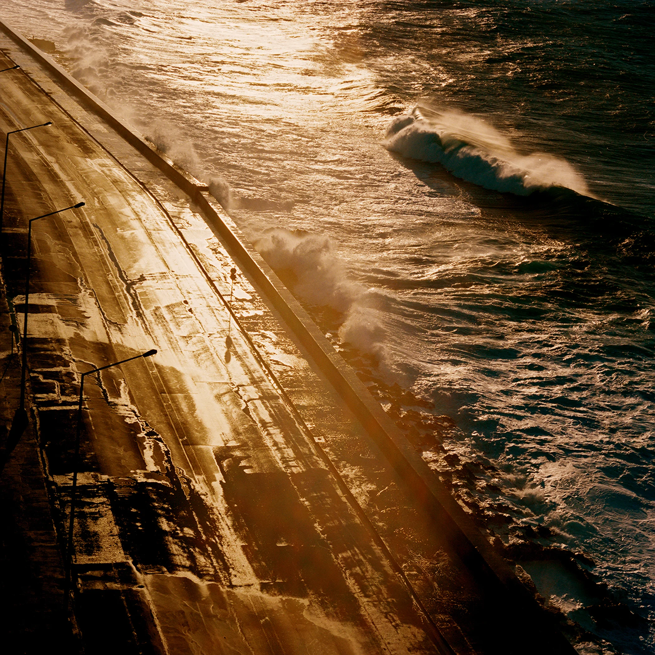  Malecon, Havana Cuba by Jock McDonald 