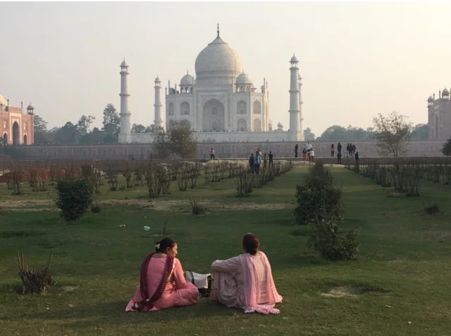 Taj Mahal, Picnic by Jock McDonald 