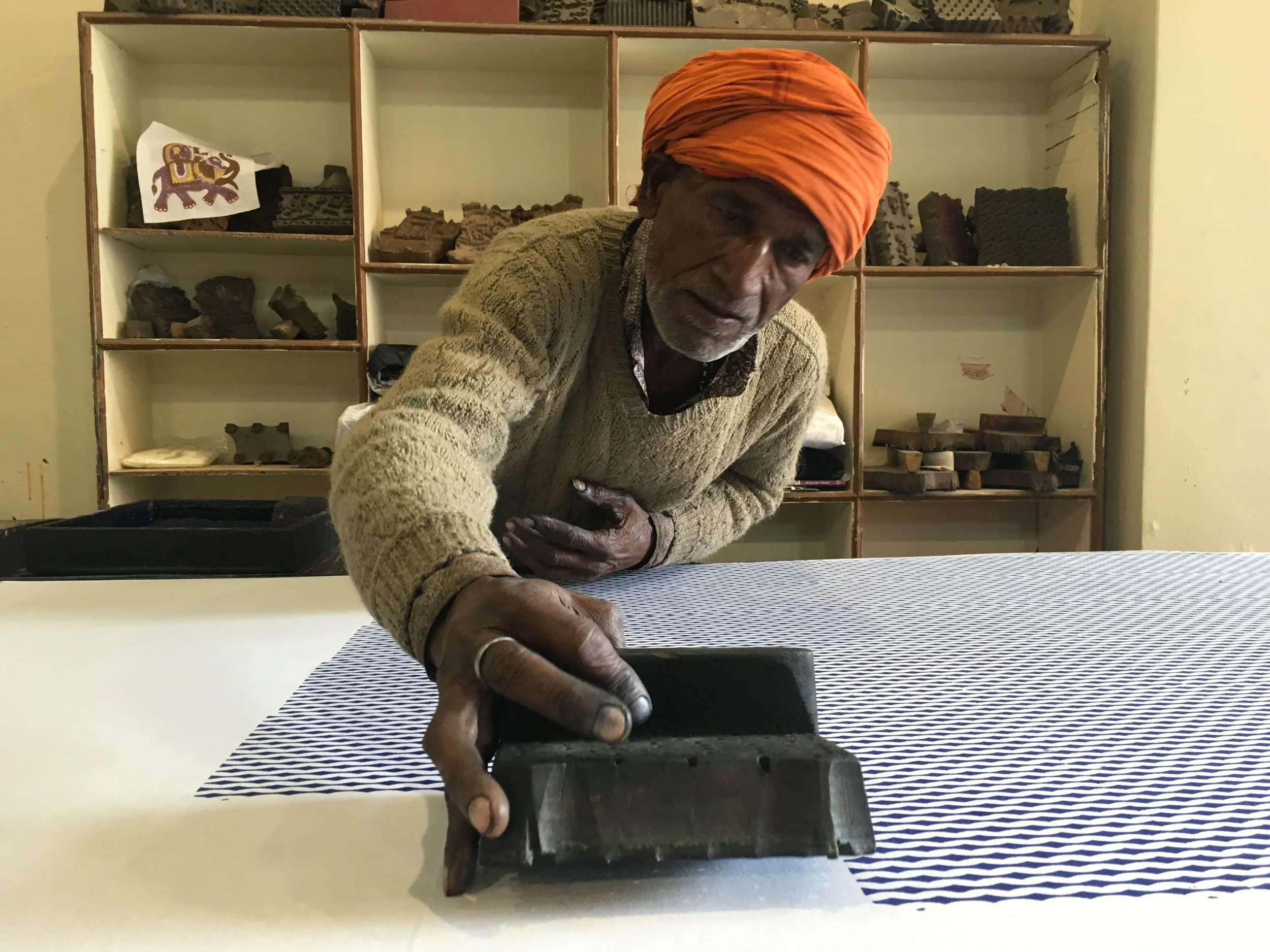  Block Printing by Jock McDonald 