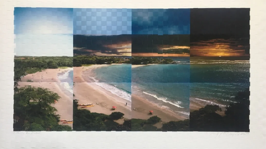  Sun Rise to Sunset, Mauna Kea, Hawaii by Jock McDonald 