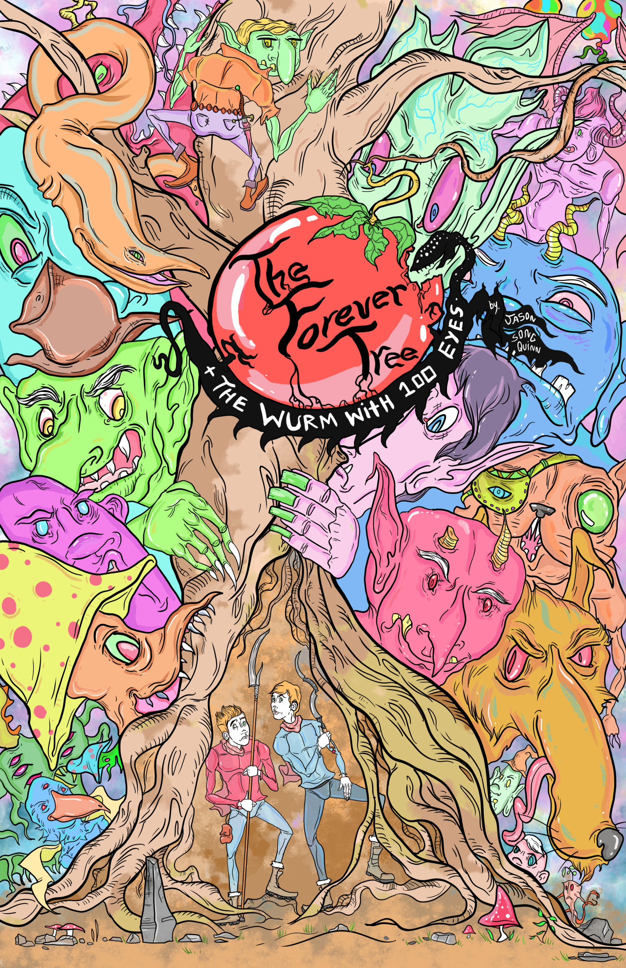 The Forever Tree and the Wurm with 100 Eyes (Full First Issue) 