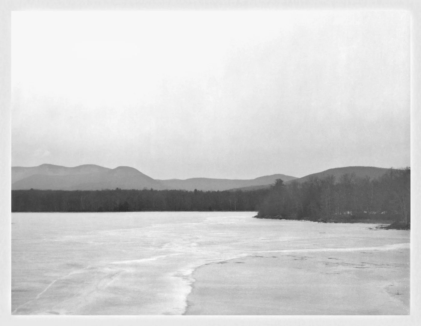 Winter Landscapes Series. 2018. Archival Pigment Print. 7" x 9"