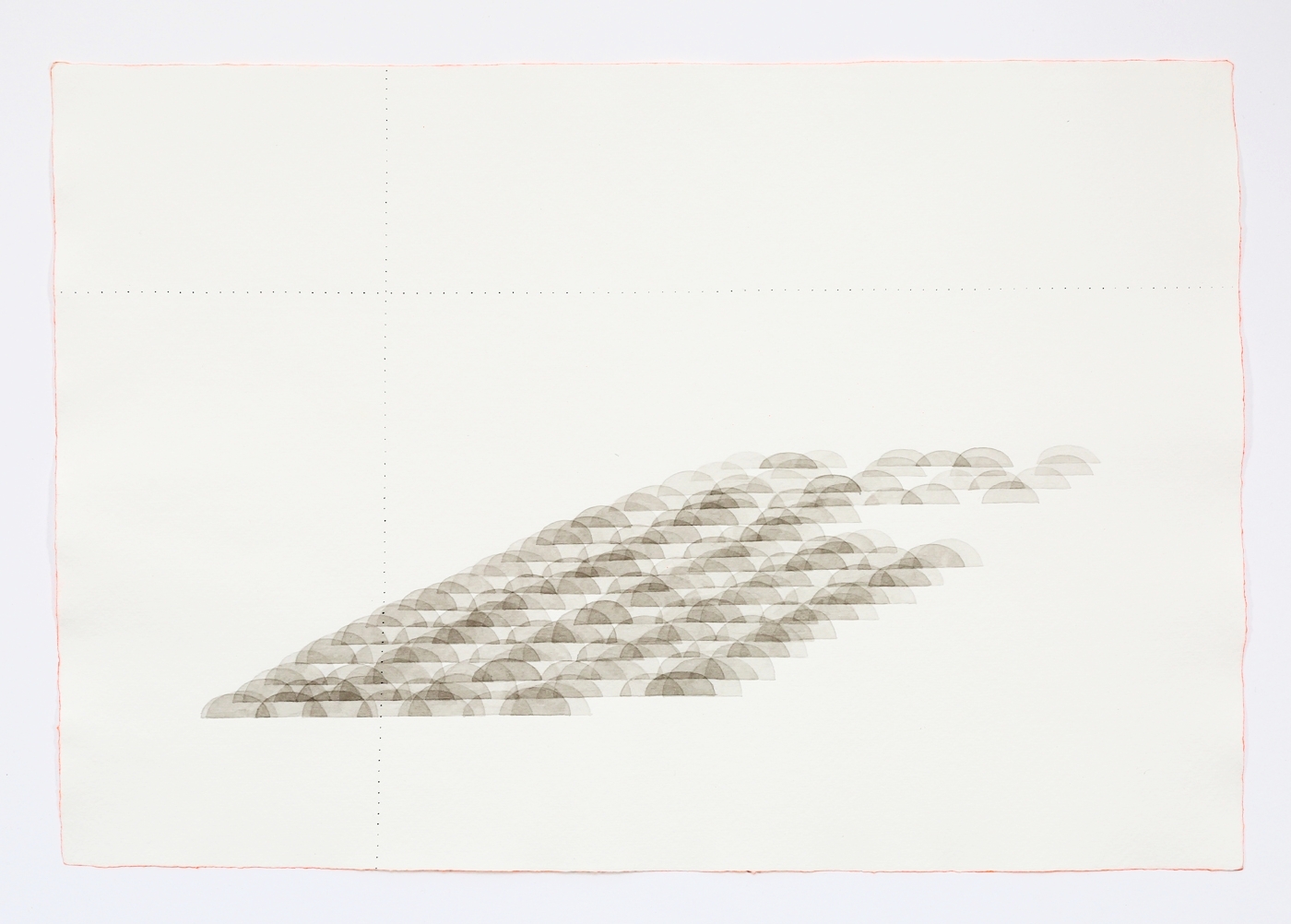  Landscape. 2011. Ink on paper. 11" x 17" 